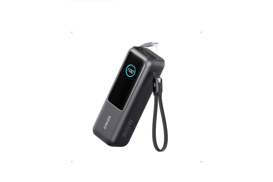 پاوربانک فست شارژ 165 وات انکر مدل A1695 ظرفیت 25000 میلی&zwnj;آمپرساعت (Anker Zolo 25K) | گارانتی شرکتی