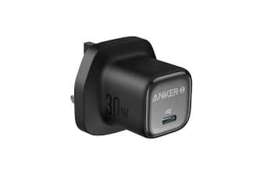 شارژر دیواری 30 وات انکر مدل A2698 | USB-C Fast Charger | سه پین | گارانتی شرکتی