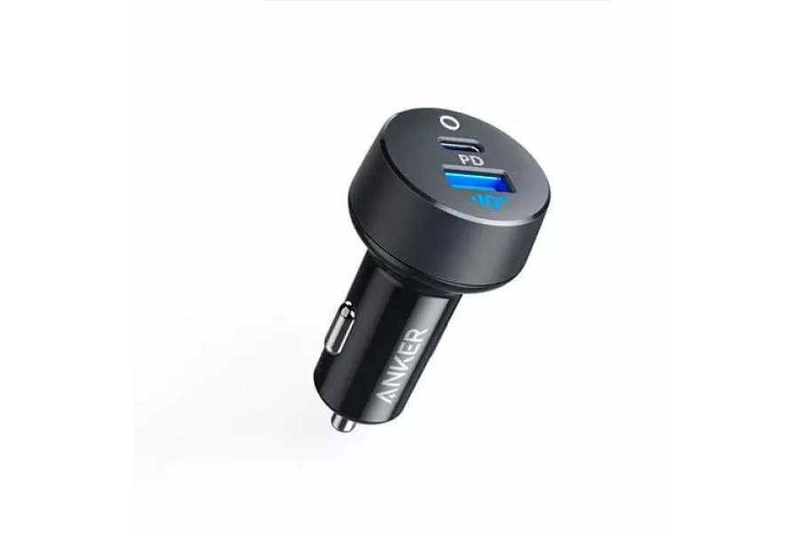 شارژر فندکی فست شارژ 35 وات انکر مدل A2732 | دو پورت USB-C و USB-A | گارانتی شرکتی